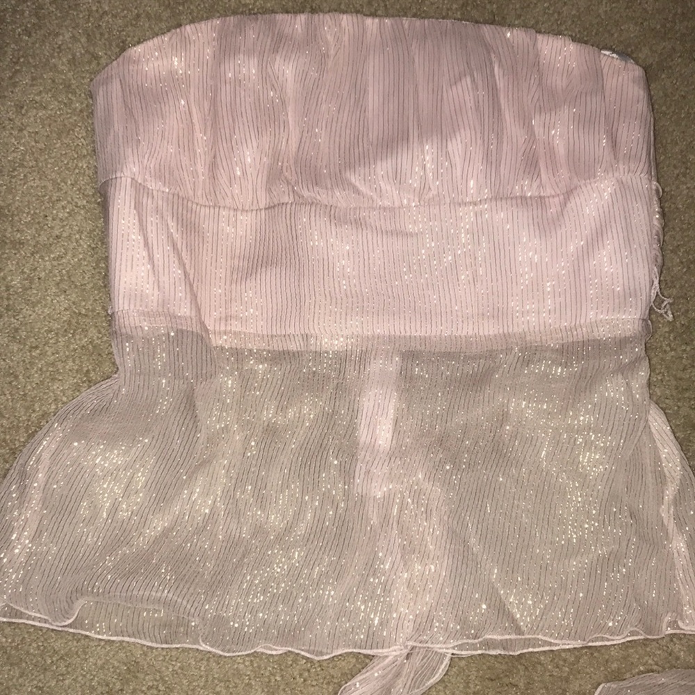 NWT strapless top